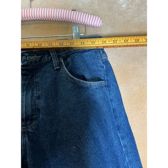 Wrangler Men's Blue Denim Jeans Size 33x32 Straight Leg Classic Fit Cotton - Picture 4 of 7
